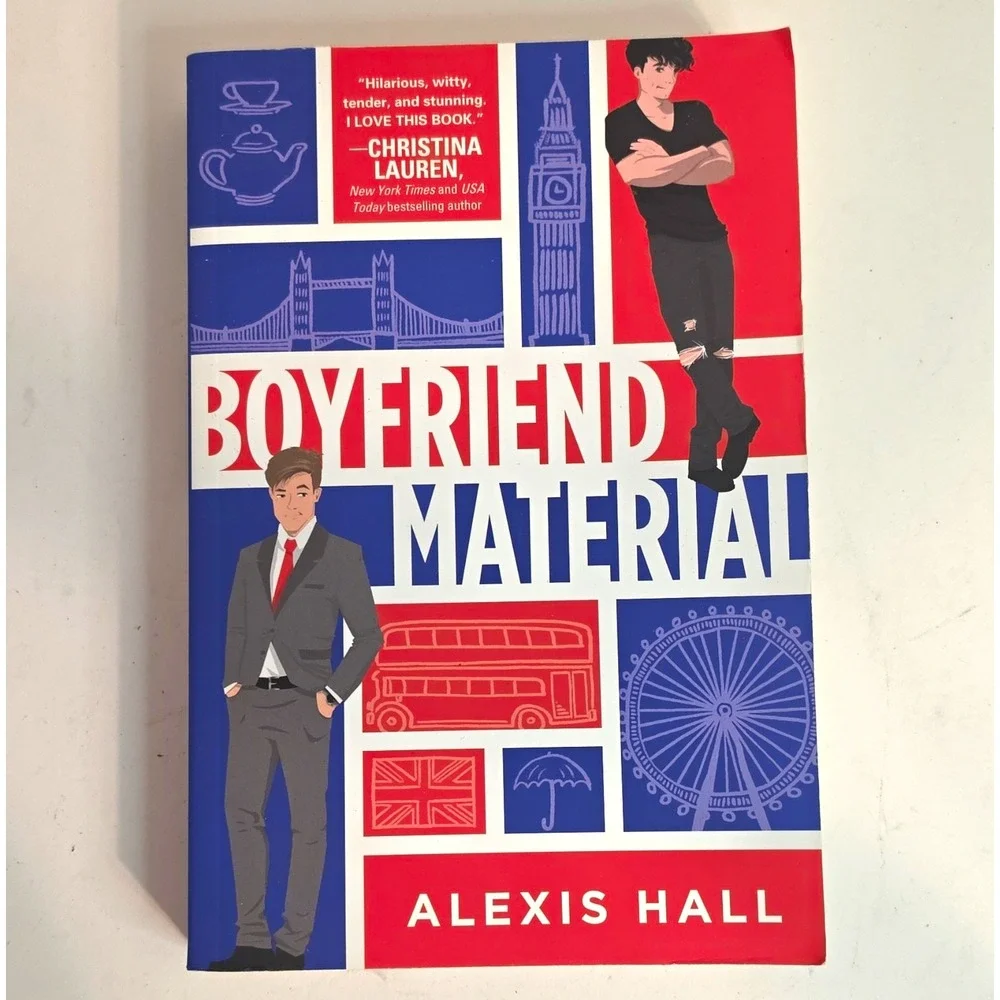 Alexis Hall Boyfriend Material (2020, Trade Paperback) London Calling Ser.
